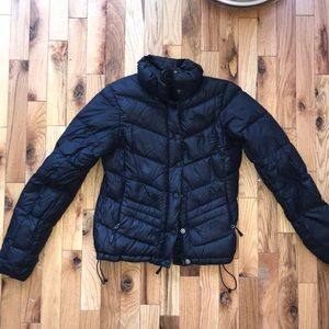 The North Face black puffer coat XS